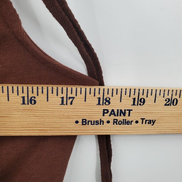 Free People Good Feels Pointed Drop Waist Mini Dress Women Size XL NWT - Picture 12 of 15